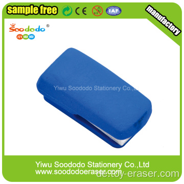 Blue Stapler bunte Radiergummis, Free Sample Eraser